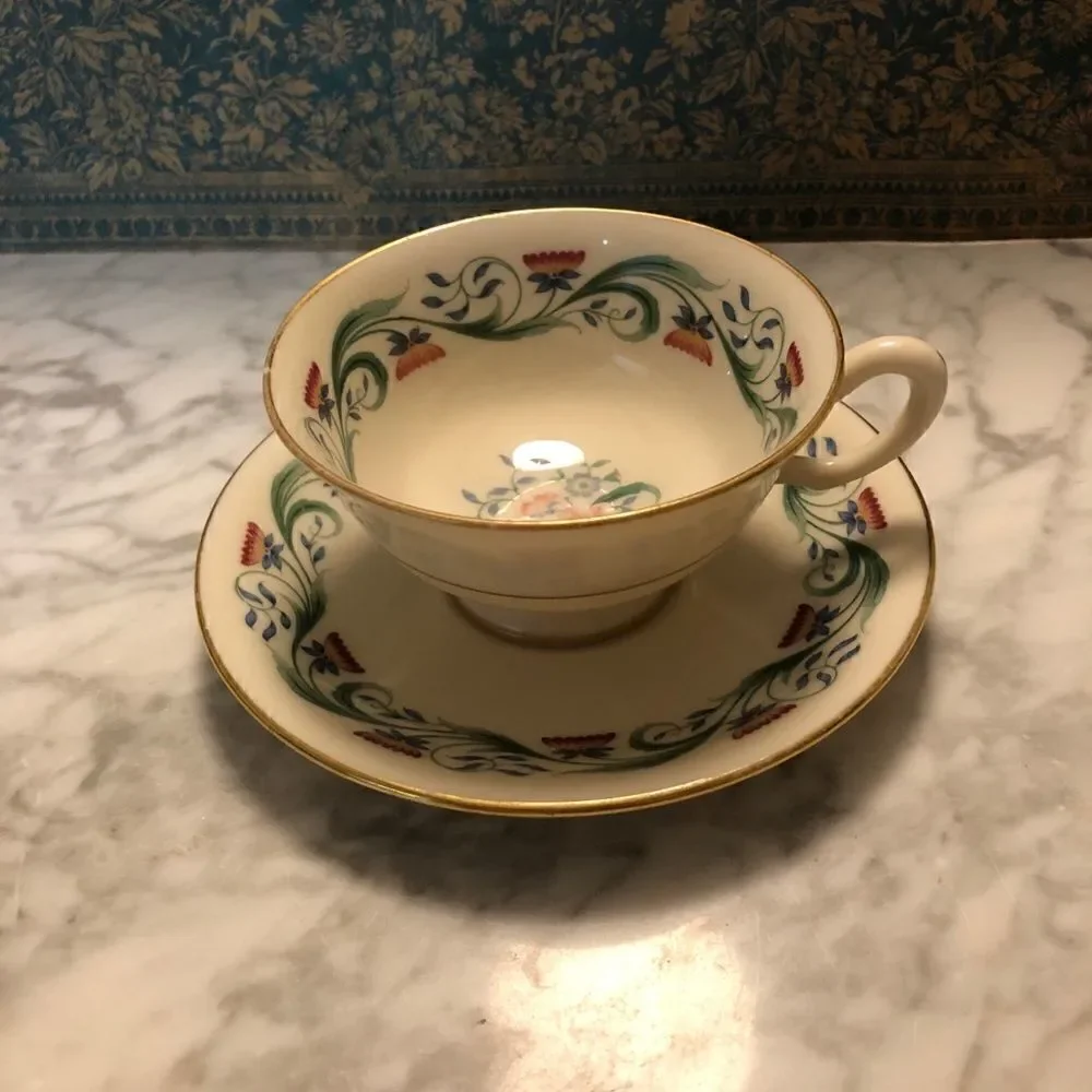 Vintage Lenox Monterey Teacup and Saucer